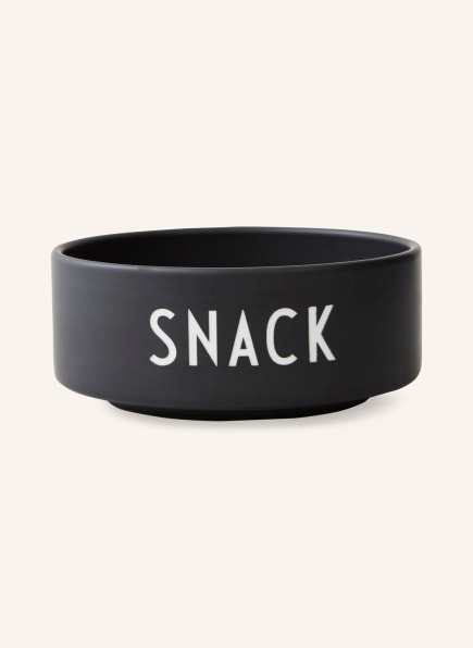 DESIGN LETTERS Bowl SNACK, Color: BLACK (Image 1)
