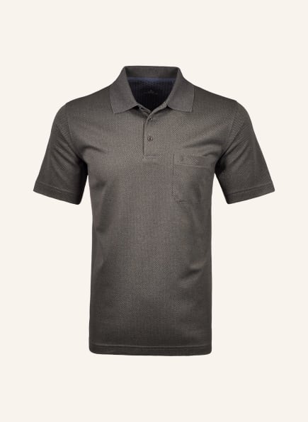 RAGMAN Piqué-Poloshirt, Farbe: GRAU (Bild 1)