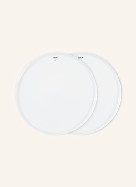 KPM 2 set of dinner plates LAB, Color: WHITE (Image 1)