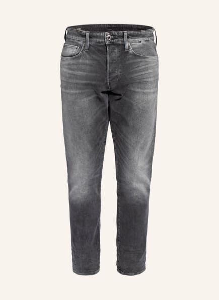 G-Star RAW Jeans 3301 Straight Tapered Fit, Farbe: B466 FADED BULLIT DARK GREY (Bild 1)