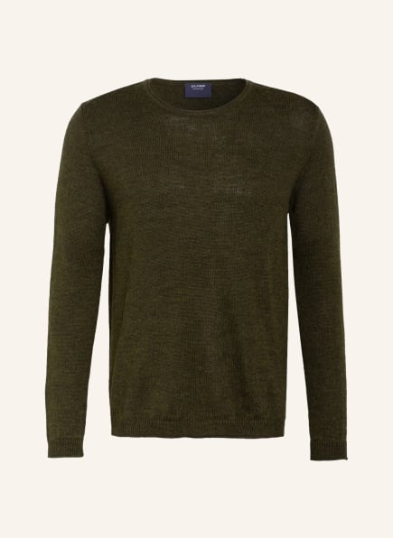 OLYMP SIGNATURE Pullover mit Alpaka, Farbe: OLIV (Bild 1)