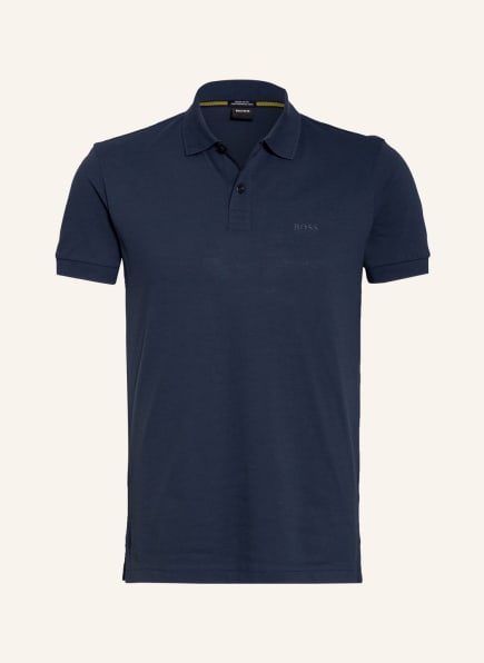 BOSS Piqué-Poloshirt PIRO Regular Fit , Farbe: DUNKELBLAU (Bild 1)