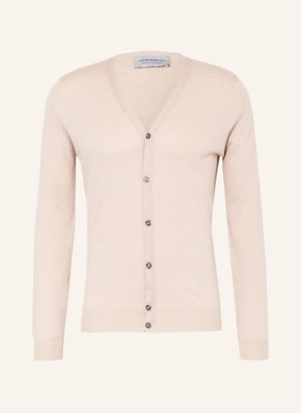 JOHN SMEDLEY Strickjacke , Farbe: BEIGE (Bild 1)