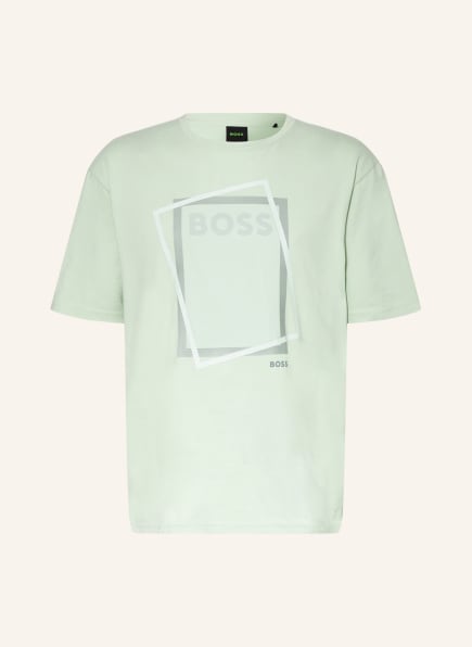 BOSS T-Shirt PLATINUM mit Mesh, Farbe: HELLGRÜN (Bild 1)