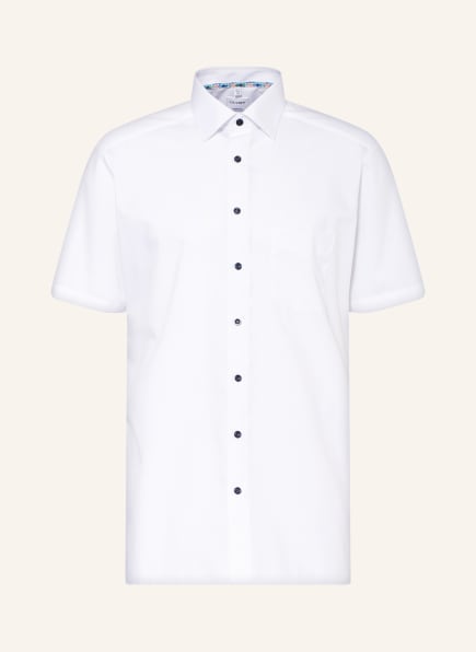 OLYMP Koszula z krótkim rękawem, krój zbliżony do modern fit, Kolor: BIAŁY (Obrazek 1)