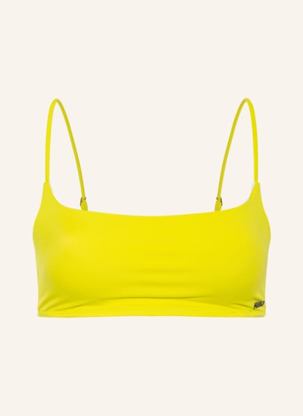 HUGO Bralette bikini top PURE, Color: NEON YELLOW (Image 1)