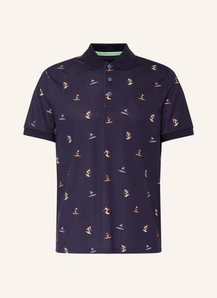 RAGMAN Piqué-Poloshirt, Farbe: DUNKELBLAU (Bild 1)
