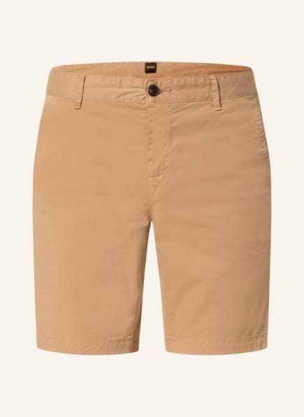 BOSS Chino shorts SCHINO slim fit, Color: CAMEL (Image 1)
