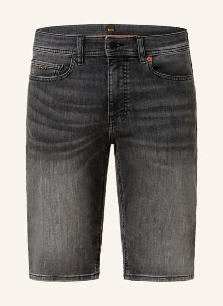 BOSS Jeansshorts TABER Tapered Fit, Farbe: 038 MEDIUM GREY (Bild 1)