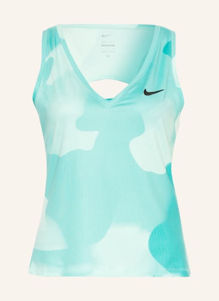 Nike Tanktop COURT DRI-FIT VICTORY, Farbe: WEISS/ HELLGRÜN (Bild 1)