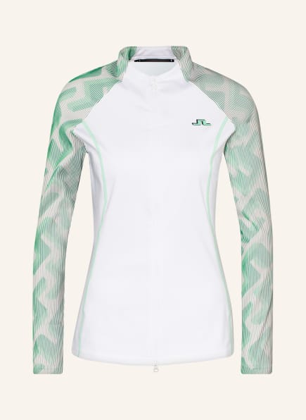 J.LINDEBERG Golfjacke, Farbe: WEISS/ GRÜN/ HELLGRÜN (Bild 1)