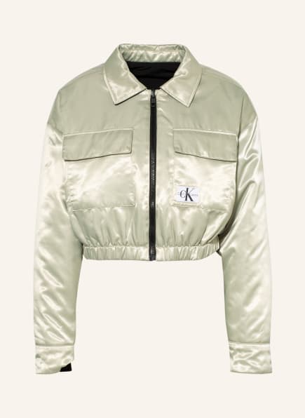 Calvin Klein Jeans Reversible jacket, Color: LIGHT GREEN (Image 1)