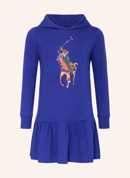 POLO RALPH LAUREN Jerseykleid, Farbe: BLAU (Bild 1)