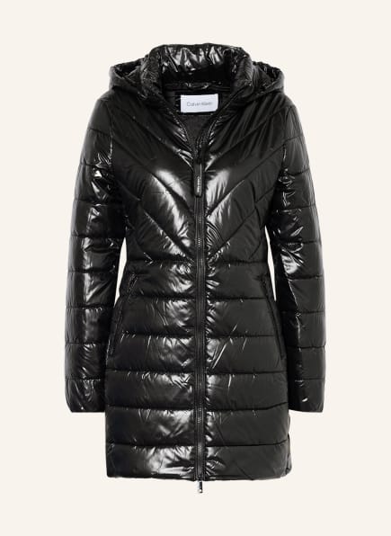 Calvin Klein Quilted coat, Color: BLACK (Image 1)