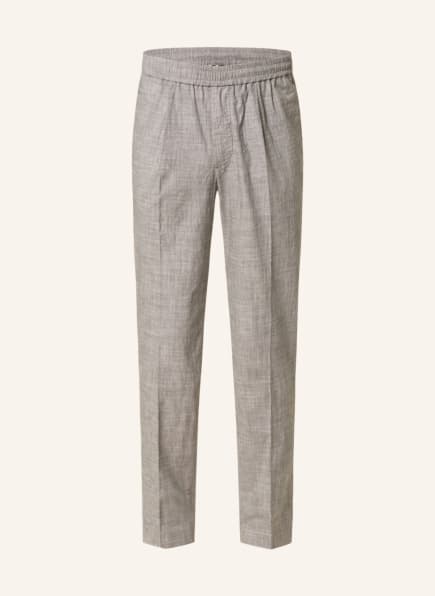 TOMMY HILFIGER Pants in jogger style relaxed tapered fit, Color: GRAY (Image 1)