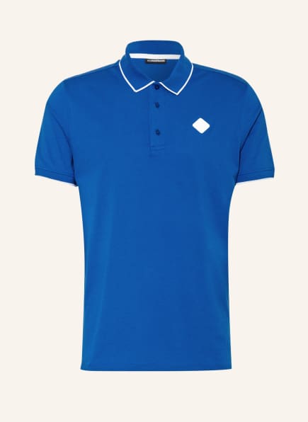 J.LINDEBERG Piqué polo shirt, Color: BLUE (Image 1)