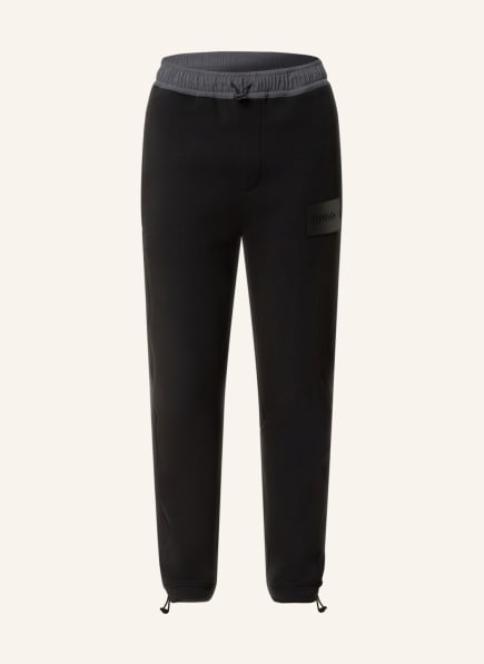HUGO Pants DESTARO in jogger style extra slim fit, Color: BLACK (Image 1)