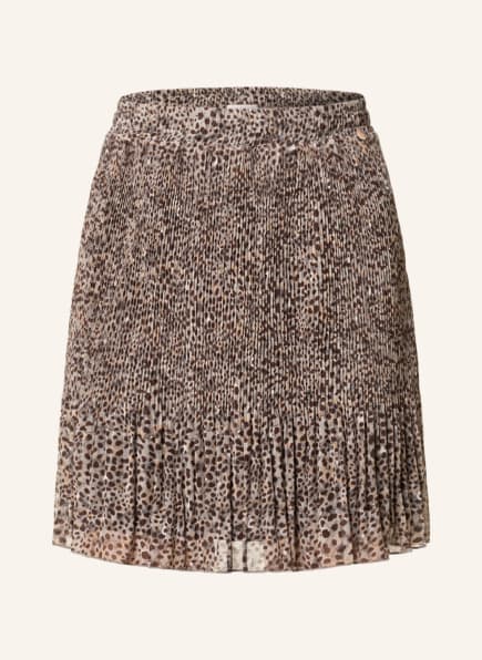 LIU JO Pleated skirt , Color: TAUPE/ BROWN (Image 1)