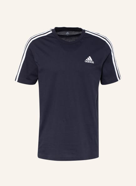 adidas T-Shirt ESSENTIALS, Farbe: DUNKELBLAU (Bild 1)