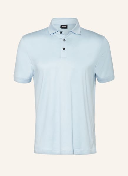 BOSS Jersey polo shirt PRESS, Color: LIGHT BLUE (Image 1)