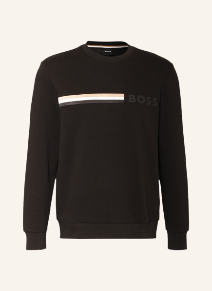 BOSS Sweatshirt STADLER, Farbe: SCHWARZ/ BEIGE (Bild 1)