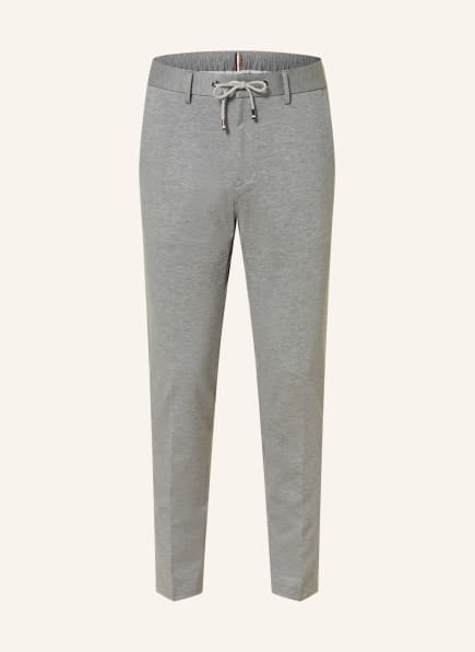 BOSS Suit Trousers GENIUS in jogger style slim fit, Color: 030 MEDIUM GREY (Image 1)