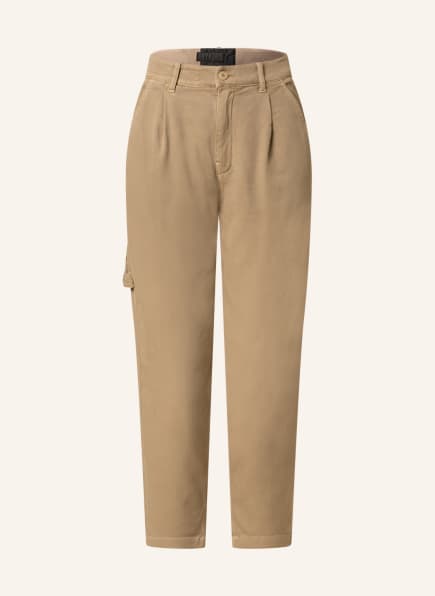 DRYKORN 7/8 corduroy trousers CLEVER , Color: LIGHT BROWN (Image 1)