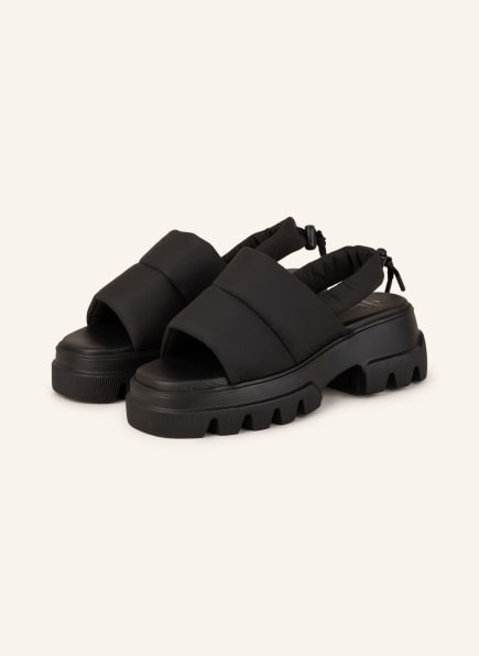 COPENHAGEN Sandals CPH229, Color: BLACK (Image 1)