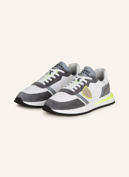 PHILIPPE MODEL Sneakers TROPEZ 2.1, Color: WHITE/ DARK GRAY (Image 1)