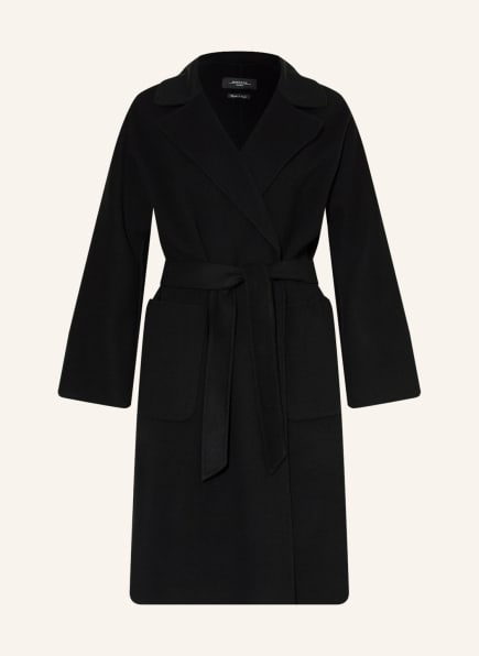 WEEKEND MaxMara Wool coat ROVO, Color: 013 BLACK (Image 1)