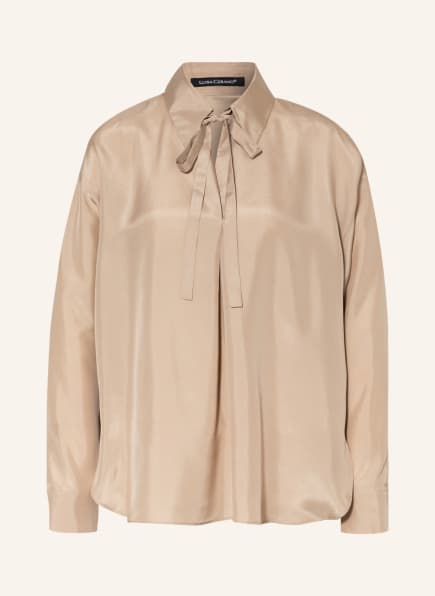 LUISA CERANO Silk blouse , Color: BEIGE (Image 1)