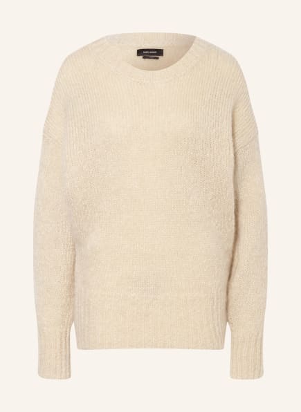 ISABEL MARANT Oversized sweater ESTELLE with mohair, Color: BEIGE (Image 1)