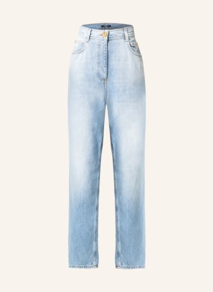 BALMAIN Boyfriend jeans, Color: 6FC Bleu Jean Clair (Image 1)