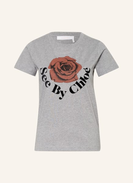 SEE BY CHLOÉ T-Shirt, Farbe: GRAU (Bild 1)