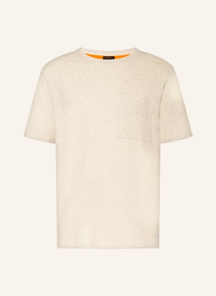BOSS T-shirt TEMPESTSHORT, Color: BEIGE (Image 1)