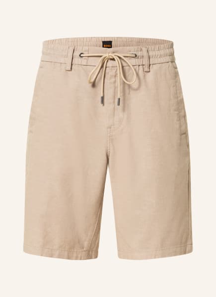 BOSS Shorts TABER Tapered Fit , Farbe: BEIGE (Bild 1)