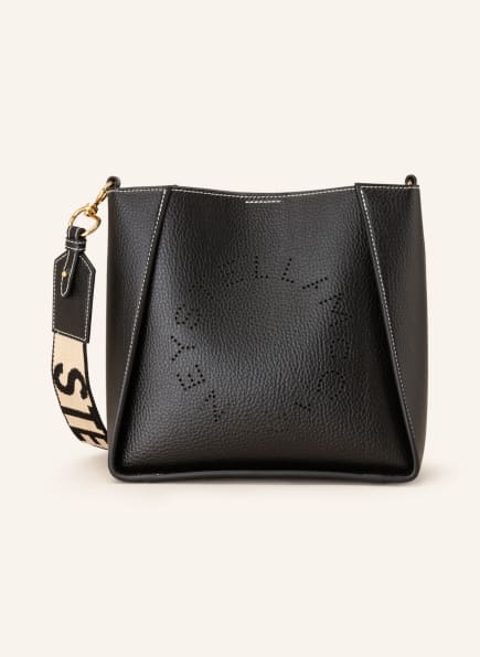 STELLA McCARTNEY Shoulder bag LOGO GRAINY, Color: BLACK (Image 1)