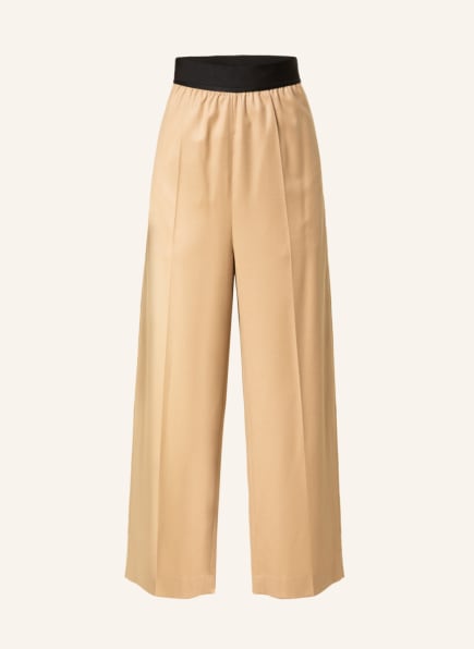STELLA McCARTNEY 7/8 pants, Color: CAMEL/ BLACK (Image 1)