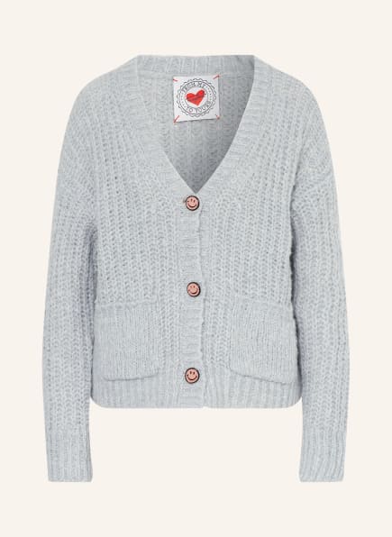 FrogBox Oversized-Strickjacke, Farbe: HELLGRAU (Bild 1)