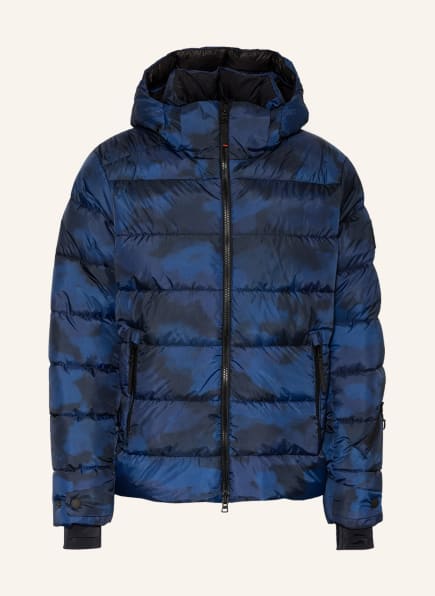 dark blue camo jacket