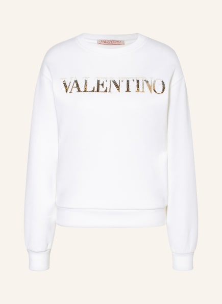 VALENTINO Sweatshirt with sequins , Color: ECRU (Image 1)