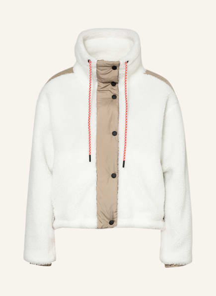 FIRE+ICE Fleece jacket NINETTA, Color: WHITE/ BEIGE (Image 1)