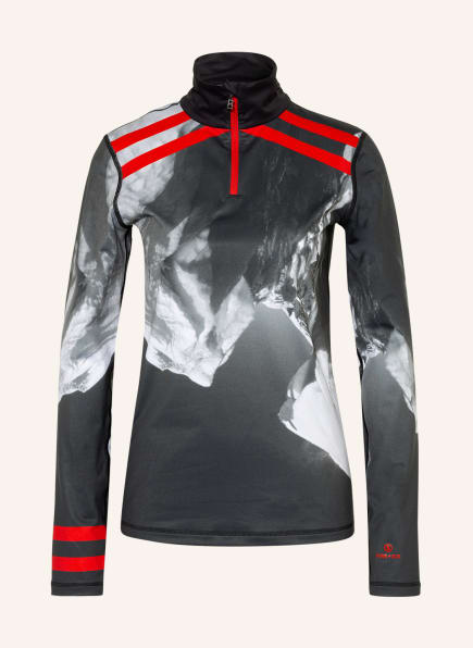 FIRE+ICE Midlayer ILVY 3 , Color: GRAY/ WHITE/ RED (Image 1)
