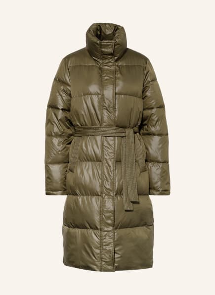 RINO & PELLE Quilted coat SEDIA, Color: OLIVE (Image 1)