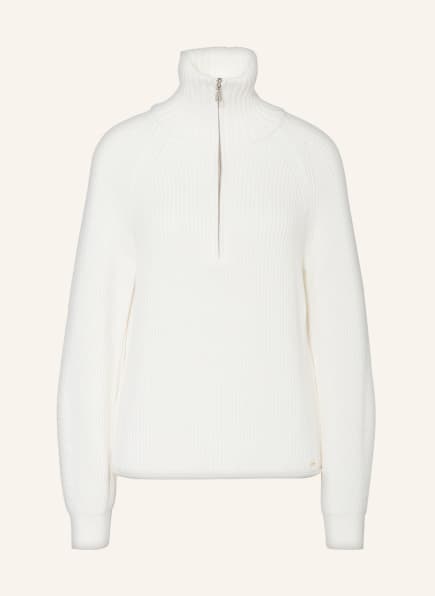 CINQUE Half-zip sweater CIFIAMA , Color: WHITE (Image 1)