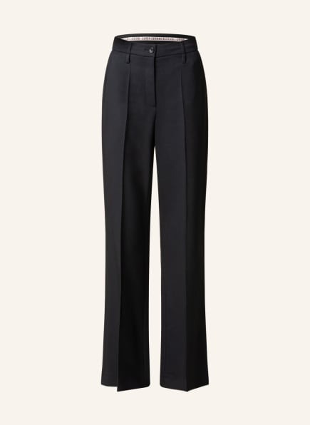LUISA CERANO Wide leg trousers, Color: BLACK (Image 1)