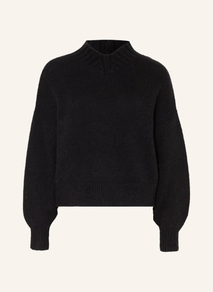 LUISA CERANO Sweater with alpaca, Color: BLACK (Image 1)