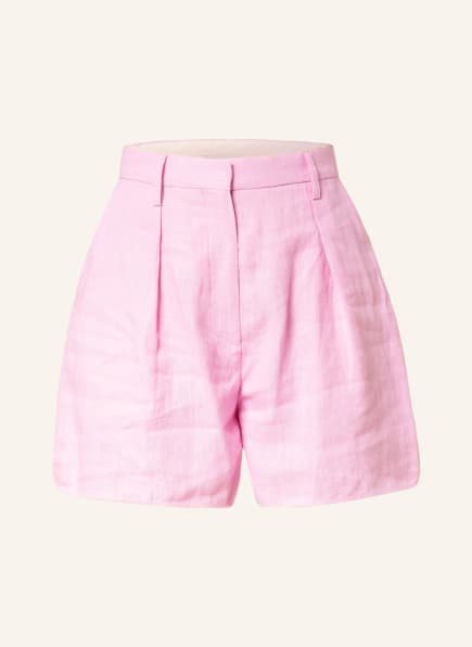 Nanushka Leinenshorts RIMA, Farbe: ROSA (Bild 1)