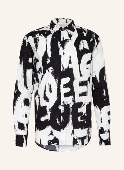 Alexander McQUEEN Shirt comfort fit, Color: BLACK/ WHITE (Image 1)
