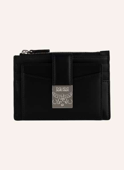 MCM Etui na karty TRACY z kieszenią na monety, Kolor: CZARNY (Obrazek 1)